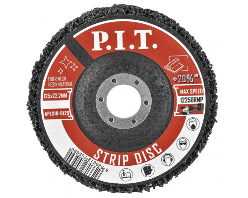 Диск зачистной синтетический P.I.T. 125x22,2 мм(APLS18-0125)