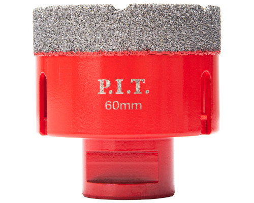 Коронка алмазная по керамограниту P.I.T. AMAS18-0060 (60 мм, M14)