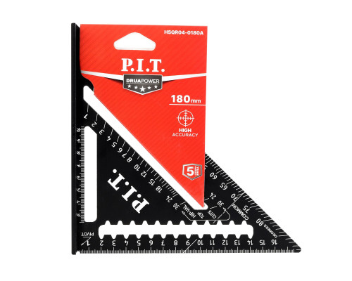 Угольник Свенсона метрический кровельный P.I.T. HSQR04-0180A (180 мм)