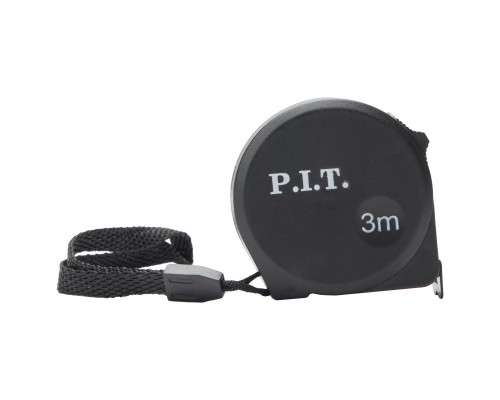 Рулетка с фиксатором P.I.T. 3 м x 16 мм, ABS (HTPM03-0316)