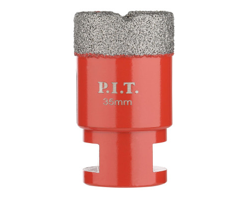 Коронка алмазная по керамограниту P.I.T. AMAS18-0035 (35 мм, M14)
