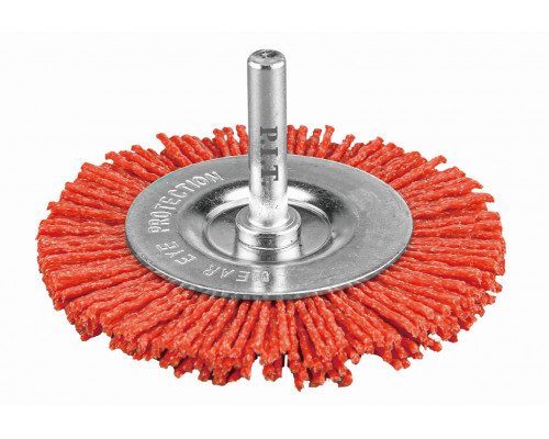 Щетка нейлоновая дисковая P.I.T. 75x1,2мм хвостовик 6 мм(APLS11-N075)