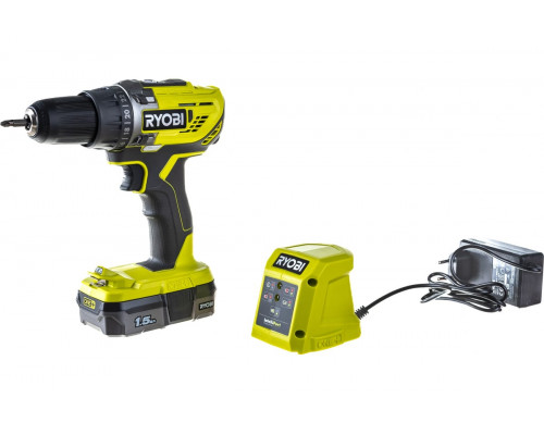 Компактная дрель-шуруповерт Ryobi ONE+ R18DD3-115S