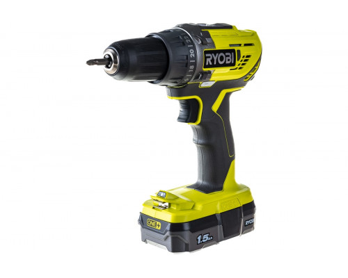 Компактная дрель-шуруповерт Ryobi ONE+ R18DD3-115S