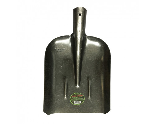 Лопата совковая Green Revolution СРС-1 с рёбрами жёсткости (рельсовая сталь, лакированная) (без черенка)