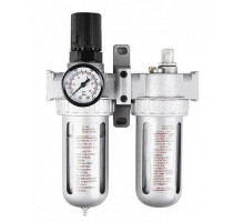 Фильтр-лубрикатор WESTER 816-002 1/4" с манометром (55276)