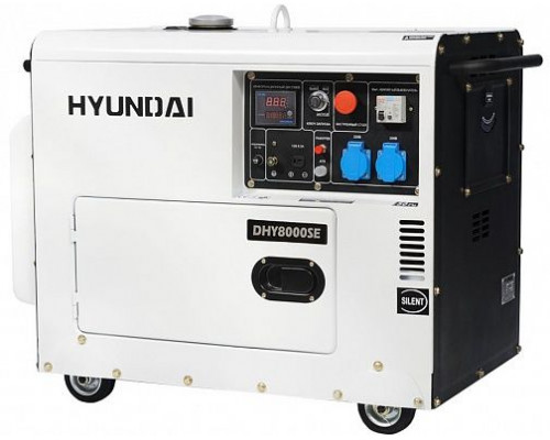 Генератор дизельный Hyundai DHY8000SE