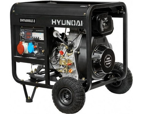 Генератор дизельный Hyundai DHY6000LE-3