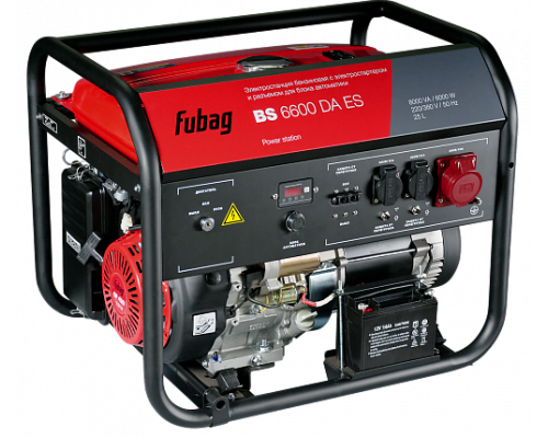 Генератор бензиновый Fubag BS 6600 DA ES