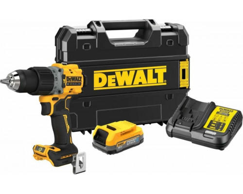 Ударная дрель-шуруповерт Dewalt Powerstack DCD805E1T-QW