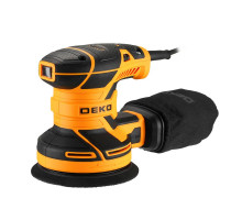 Шлифмашина эксцентриковая сетевая DEKO ZKG-125 083-1001