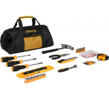 Универсальный набор инструмента для дома в сумке Deko DKMT116 (116 предметов) 065-0733