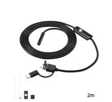 Водонепроницаемый эндоскоп 2м (Micro USB, USB, Type-C) DEKO WEC-2 065-0154
