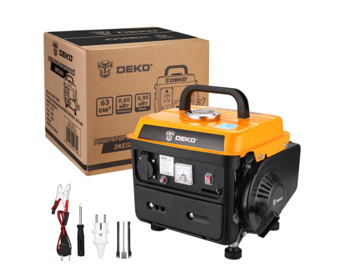 Генератор бензиновый DEKO DKEG63, 0,95 кВт 065-1084