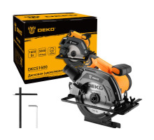 Дисковая (циркулярная) пила DEKO DKCS1600 1600Вт, 165мм диск 084-1026