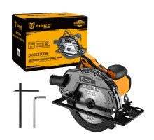 Дисковая (циркулярная) пила DEKO DKCS2300W, 2300Вт, 210мм 084-1050