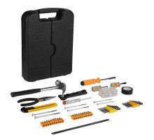 Набор инструментов для дома DEKO DKMT142 (142 предмета) в чемодане 065-0308