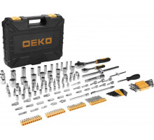 Профессиональный набор инструментов для авто DEKO DKAT150 в чемодане  (150 предметов) 065-0912