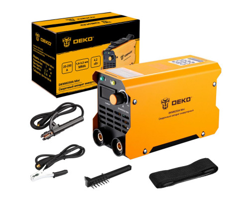 Сварочный аппарат инверторный 250А DEKO DKWM250A Mini 080-3000