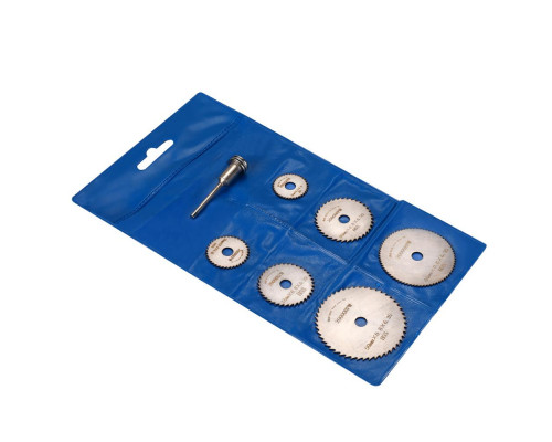 Набор отрезных дисков для гравера, держатель DEKO RT7 (7 предметов) 065-0677