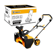 Снегоуборщик электрический DEKO ST2600, 58см, 2600Вт, 2 фары 063-4444