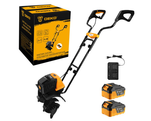 Культиватор аккумуляторный DEKO DKET40V, 2x20В, 2x4.0Ач 065-1232