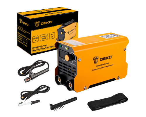 Сварочный аппарат инверторный 200A DEKO DKWM200A Compact 081-3000