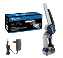 Пила цепная аккумуляторная бесщеточная DEKO DKCHS 20V, 20В, 1x4.0Ач 063-4483-1