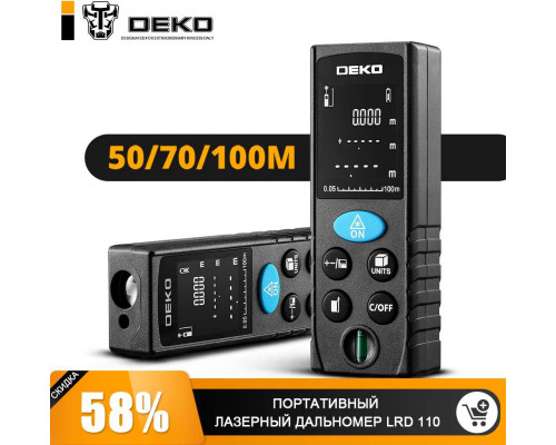 Дальномер лазерный DEKO LRD110-70m 065-0206
