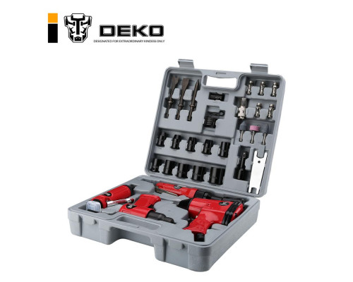 Набор пневмоинструмента 34 предмета Premium DEKO 018-0908