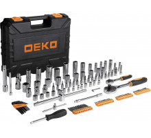 Профессиональный набор инструментов для авто DEKO DKAT121 в чемодане (121 предмет) 065-0911