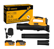 Воздуходувка садовая аккумуляторная DEKO DKBL21, 20В, 2x4.0Ач 063-4361