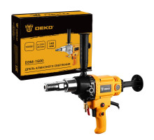 Дрель алмазного сверления DEKO DDM-1600, 1600 Вт, Макс. Диаметр - 140 мм 063-4434