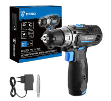 Аккумуляторная дрель-шуруповерт DEKO DKCD12V PRO, 12В, 1x1.5Ач 083-1003