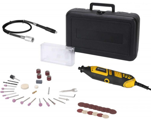 Электрический цифровой гравер 350Вт, набор 43 инструментов (кейс) DEKO DKRT350E-LCD 43 tools, case 063-1413
