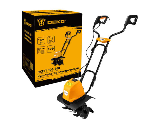 Культиватор электрический DEKO DKET1000-360, 1000 Вт 065-1201