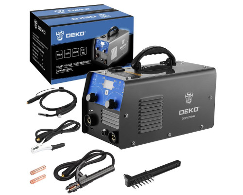Сварочный полуавтомат DEKO DKWM250NG, MIG без газа/MMA/TIG LIFT, 250А 051-4696