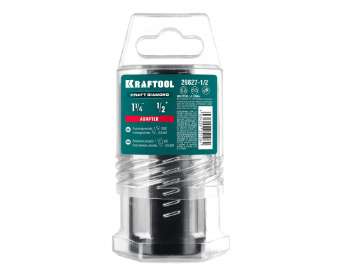KRAFTOOL 1/2 - 1 1/4″, Адаптер для алмазных коронок (29827-1/2)