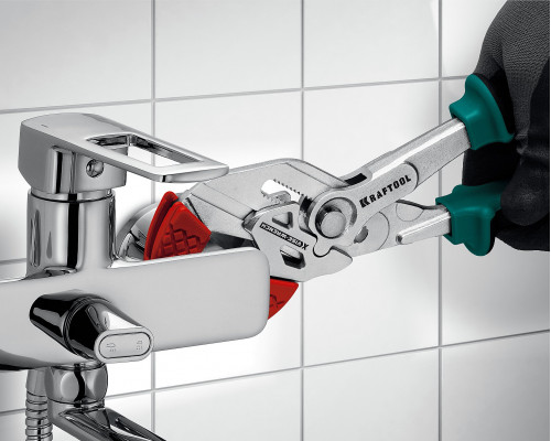 KRAFTOOL Vise-Wrench сменные защитные накладки на губки, для клещей 250 мм, набор из 3-х пар (22067-S3)