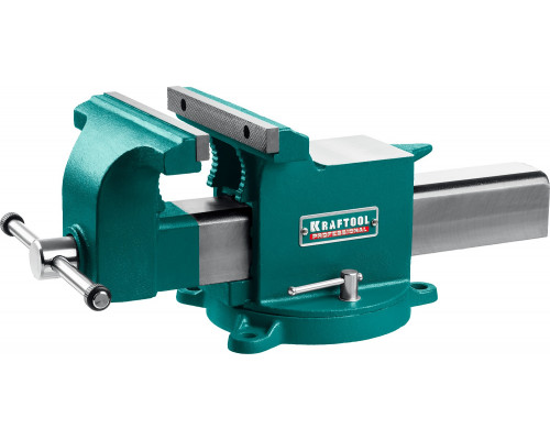 Стальные слесарные тиски KRAFTOOL STEEL, 200 мм