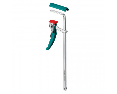 KRAFTOOL KRAFTFLEX, KLT-300, 300/60 мм, универсальная, цельнокованая, рычажная, быстрозажимная, в T-track струбцина (32331-300)