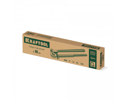 KRAFTOOL Кованый рычажный трубогиб для нержавеющей стали (23508-10)