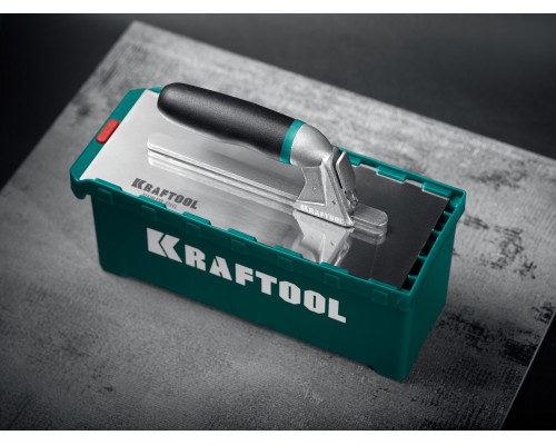 KRAFTOOL 280х115 мм (6шт) - 480х130 мм (6шт), набор нержавеющих гребенок со сменной 2к ручкой, в пластиковом кейсе (33268-H12)