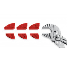 KRAFTOOL Vise-Wrench сменные защитные накладки на губки, для клещей 180 мм, набор из 3-х пар (22066-S3)
