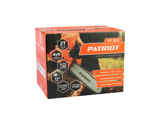 Пила цепная бензиновая Patriot PT 2512