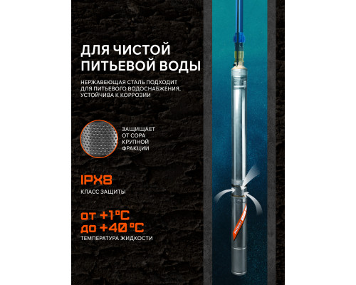 Насос скважинный Patriot CP 6475 C