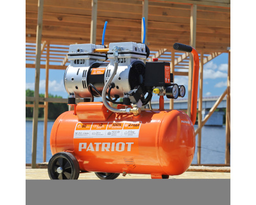 Компрессор Patriot поршневой безмасляный WO 24-260S