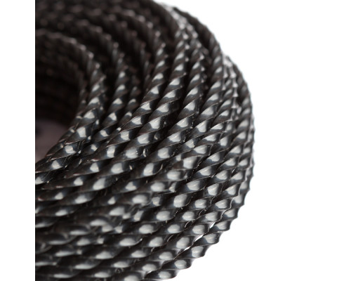 Леска Profline D 2,0 мм L 15 м (скрученный квадрат, черная)