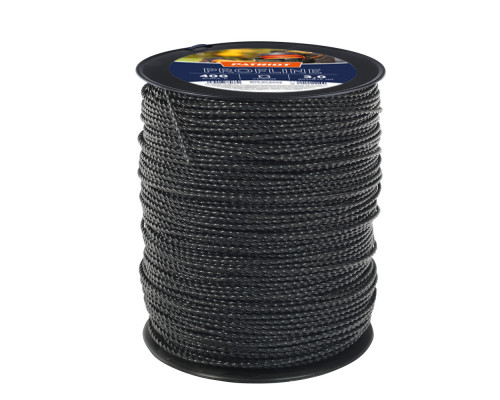 Леска Profline D 3,0 мм L 400 м (скрученный квадрат, черная)