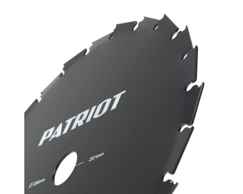 Нож Patriot TBM-24 для триммера (230х25.4 мм, 24 зубца)